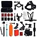 Produktbild Magic Clover 30-in-1 GoPro Hero2 3 3 + 4 Kamera Zubehör Set Kit Kopf Gurt Brust Tri Mount