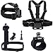 Price comparison product image Smatree 7 in 1 Accessories Kit with Wirst/Head/Chest Strap Mount for GoPro Session, Hero 5/4/3+/3/2/1