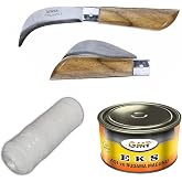 Bayram Aşı Bı&ccedil;ağı 22 cm No:3 + Aşı Macunu + Aşı Bandı (3'l&uuml; Paket)