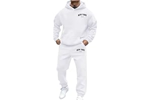 ETHKIA 2 Pièces Survêtement Homme Soft Ensemble Veste Sweat Et Pantalon Jogging Combinaison De Sport Fashionable Coupe Classique Vêtements Camp Track Suit Survêtement Combinaison de Sport