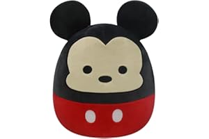 Squishmallows Disney 14-Inch Mickey Mouse Plush - Add Mickey Mouse to your Squad, Ultrasoft Stuffed Animal Large Plush, Official Kelly Toy Plush