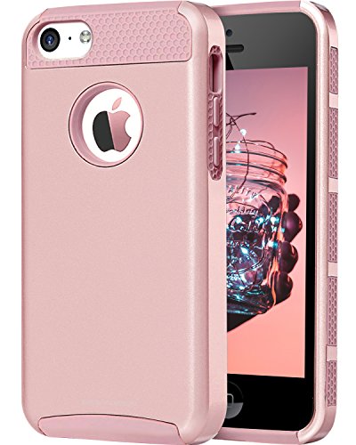 BENTOBEN Carcasas 5C Carcasa iPhone 5C 2 in 1 Carcasas iPhone 5C revestimiento pl stico duro y TPU blando capa doble h brida a prueba de golpes Funda para Apple iPhone 5C Rosa Oro Oro rosado BENTOBEN Carcasas 5C Carcasa iPhone 5C 2 in 1 Carcasas iPhone 5C revestimiento pl stico duro y TPU blando capa doble h brida a prueba de golpes Funda para Apple iPhone 5C Rosa Oro Oro rosado
