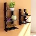 Brown Wooden Ladder Wall Shelves/ Wall Shelf/ Display Rack Shelf RS.1775.00