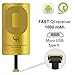 Produktbild QI Empfänger Type A für Samsung Galaxy J7 - J8 - J3 - J6 - S5 - LG V10 - LG Stylo 2-3 -Plus - Wireless Charging Empfänger - QI Receiver Adapter Samsung - Wireless Charging Receiver Adapter