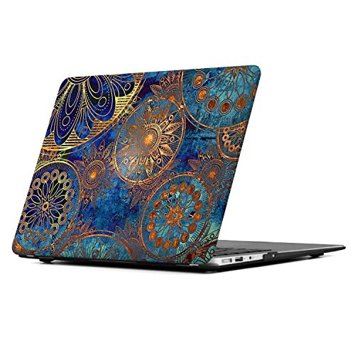 Case MacBook Air 13 H  lle   Haocoo B  hmen Design Ultra Slim D  nn Kratzfeste matt rutschfest Hartschale Kunststoff Schutzh  lle Snap case f  r Apple