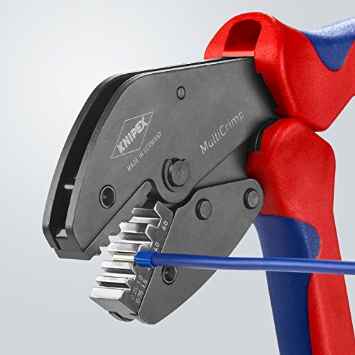 Knipex 97 33 01 MultiCrimp – Crimpzange mit 3-fach-Wechselmagazin - 5