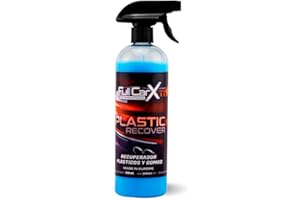FULLCARX Plastic Recover 750ml Renovador Plásticos Coche, Hidratador Restaurador, Acción Instantánea, Acabado Satinado, Abrillantador Plástico Recuperador, Producto Limpieza Detailing Profesional