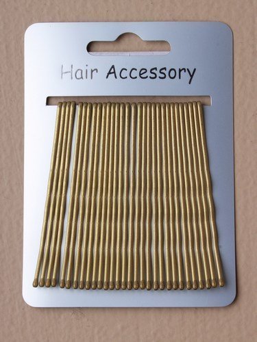 extra long golden blonde hair grips 60 new 2 cards