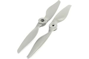 Aexit Hélice d'avion électrique modèle 2pcs RC avion 2-Vanes 8x4 Prop NY941566W429996U