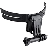 SHOPEE Action Camera Helmet Mount - Motorcycle & Bicycle Helmet Mount, Compatible with Hero & Other Sports Cameras