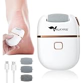 Valkyrie Şarjlı Pedik&uuml;r Makinesi Nasır Giderici Elektrikli Ayak T&ouml;rp&uuml;s&uuml; Type-C 3 Başlıklı Taşınabilir