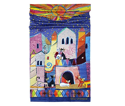 Rosina Wachtmeister Little Town Strandtuch 80x160 cm