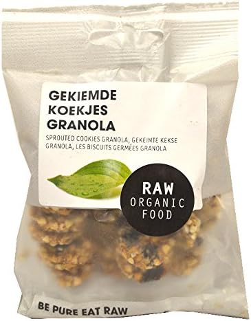 Raw Organic Food - Gekiemde Koekjes Granola/Sprouted Granola Cookies - 40g