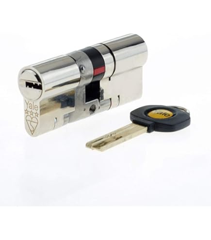 Cilindro De Mando Abus Ec550 Para Puerta - Longitud Z35/K40mm, Incluye 10 Llaves, Protección Anti-taladro