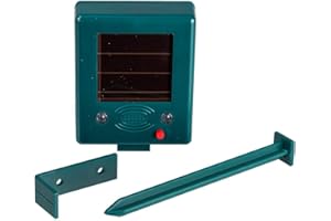 GENIUS IDEAS Medipaq Universal Bird Repeller - Ultrasound & Flash - Solar Powered