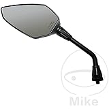 Highsider Motorradspiegel Lenkerspiegelpaar M10x1,25R Sempione schwarz