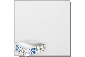 CEILING EXPERT LTD Suspended Vinyl Ceiling Tiles 595mm x 595mm x 7mm EASYCLEAN & Wipeable 600mm x 600mm Pack of 15 Tiles for 5.4m2 Area