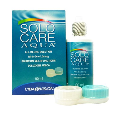 Solo atención Aqua solución 90 ml  10 días suministro  viaje juego