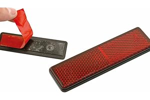 V parts – Reflex Réflecteur catadioptrico rectangulaire avec adhésif – 11418