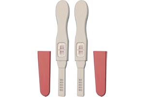 AILOPTA 2 Pz Test di Gravidanza Finto Positivo, Test di Gravidanza Scherzi Pratici, Test di Gravidanza Falso Risultato Precoce Diventa Positivo Scherzo E Scherzi Giocattoli per Uomini Donne