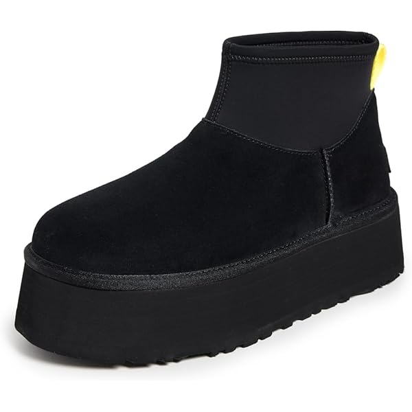 UGG W Neumel Platform Chelsea Girl Boot, Black, EU 41 : Amazon.com