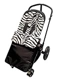 Fácil de poner y quitar. Animal Print acolchado saco/Cosy Toes Compatible con Quinny Buzz Zapp Moodd Mura Zebra