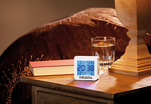 PEARL Digitaler Funkwecker mit Temperaturanzeige und Kalender - 2