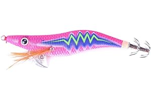 ARVALOLET Simulación Señuelos de Pesca Señuelo Calamar Jig Ganchos Pulpo Sepia Pesca Cebo Gancho Aparejos de Pesca Señuelo Calamar Gancho para Pesca para Agua Dulce Accesorios de Pesca Agua