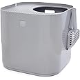 Modkat Litter Box, Top-Entry, Looks Great, Reduces Litter Tracking - Gray …