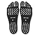 Produktbild Selbstklebend Barefoot Beach Shoes, Klebepad, unsichtbar Innensohle, rutschfeste und wasserdichte Design für Barefoot Damen und Herren für Sommer Aktivitäten schwarz schwarz schwarz L