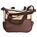 fitTek 5pcs Baby Changing Nappy Mummybag Shoulder Handbag Set Brown High Quality HOT