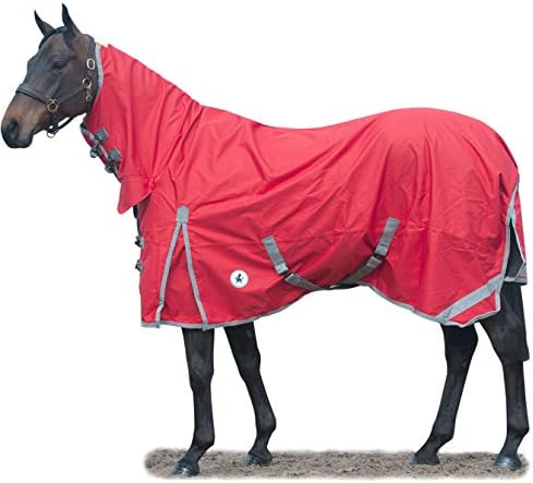 Derby House Elite Lightweight Combo Turnout High Risk Red/Grey 6ft6