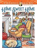 Creative Haven Home Sweet Home Coloring Book by 