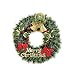 Produktbild Weihnachtskranz Dekokranz Künstliche Kranz 40CM Kiefernadel Weihnachts Girlande Blumenkranz Türkranz Wandkranz Herbstkranz Adventskranz Weihnachtsdeko Home Fenster Einkaufszentrum Hotel Dekoration