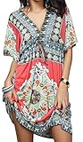 Vestidos de Verano Mujer Tallas Grandes Ropa Boho Chic Estampado Floral...