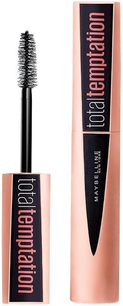 Maybelline New York Total Temptation Siyah Maskara, 8.6 ml