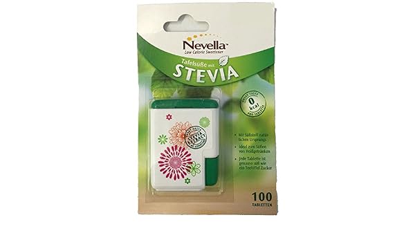 Nevella Tabletten Tafelsusse Mit Stevia 100 Tabs Amazon De