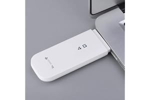 ASHATA Bezprzewodowy adapter sieciowy, 4G LTE USB kieszonkowy router Wi-Fi mobilny Hotspot modem Stick