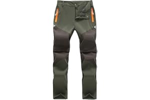 TOKYMOON Kinder Outdoorhose Wanderhose Zip Off Hose abnehmbare hosebeine Shorts Trekkinghose Unisex Jugend Mädchen 2-in-1-Funktionshose Sommer mit Gürtel Schnelltrocknend Atmungsaktiv