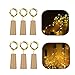 Produktbild LED Flaschen Licht OASMU Flaschenlicht Weinflaschen Lichter 6 Stück 20er LED Kork Flasche Lichterkette 20 Led Flaschenbeleuchtung 2M Kupferdraht Licht Sternenlicht für Flasche DIY