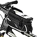 Produktbild WOTOW Fahrrad handyhalterung Taschen, wasserdichte Fahrrad frontrahmen oberrohr Lenker MTB Radfahren Tasche mit TPU Touchscreen handyhalter, passt für iphone7 8 Plus/xr/xs max Samsung Huawei