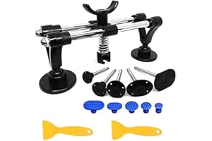 SANON Dellen Reparatur Ausbeulwerkzeugset Dent Puller Set, Auto Paintless Dent Removal Kit, DIY Lifter für Fahrzeug Dellen/Tür Dings/Hagel Schaden Entfernen