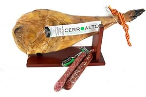 CERROALTO | Lote Paleta Ibérica de cebo y embutidos | Paleta Ibérica con chorizo y salchichón ibéricos