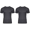 2X Unisex Children Girls Boys Kids Thermal Underwear Short Sleeve Warm Vest