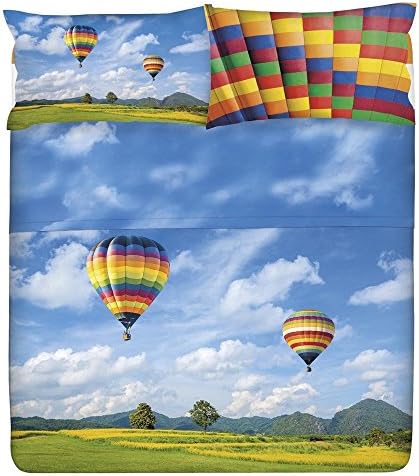 Gabel Planet Duvet Cover Set, 100% Cotton 250 x 290 cm Globus