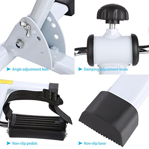Ancheer verstellbar Pedal-Trainingsgerät,Pedaltrainer,Bein-Pedaltrainer,Mini Heimtrainer, Physiotherapie - 3