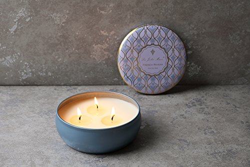 Duftkerze in Dose 3 Dochte 100%Sojawachs Jasmin Ylang-Ylang Rosenholz Zedernholz 65Std Muttertag Geschenk - 3