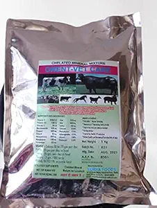 ORENT-VET CARE Energy & Milk Increase Supplement for Cattle, Cows & Equine/Chelated Mineral Mixture 5 kg