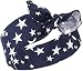 Produktbild Küstenluder Damen Haarband Daphne Sterne Bandana Dunkelblau 53cm x 53cm