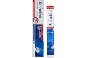 STERADENT Tripla Azione Plus Pulizia Protezioni Dentali 30 Compresse